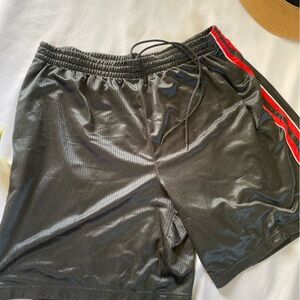 open trails mens black shorts size 2xl